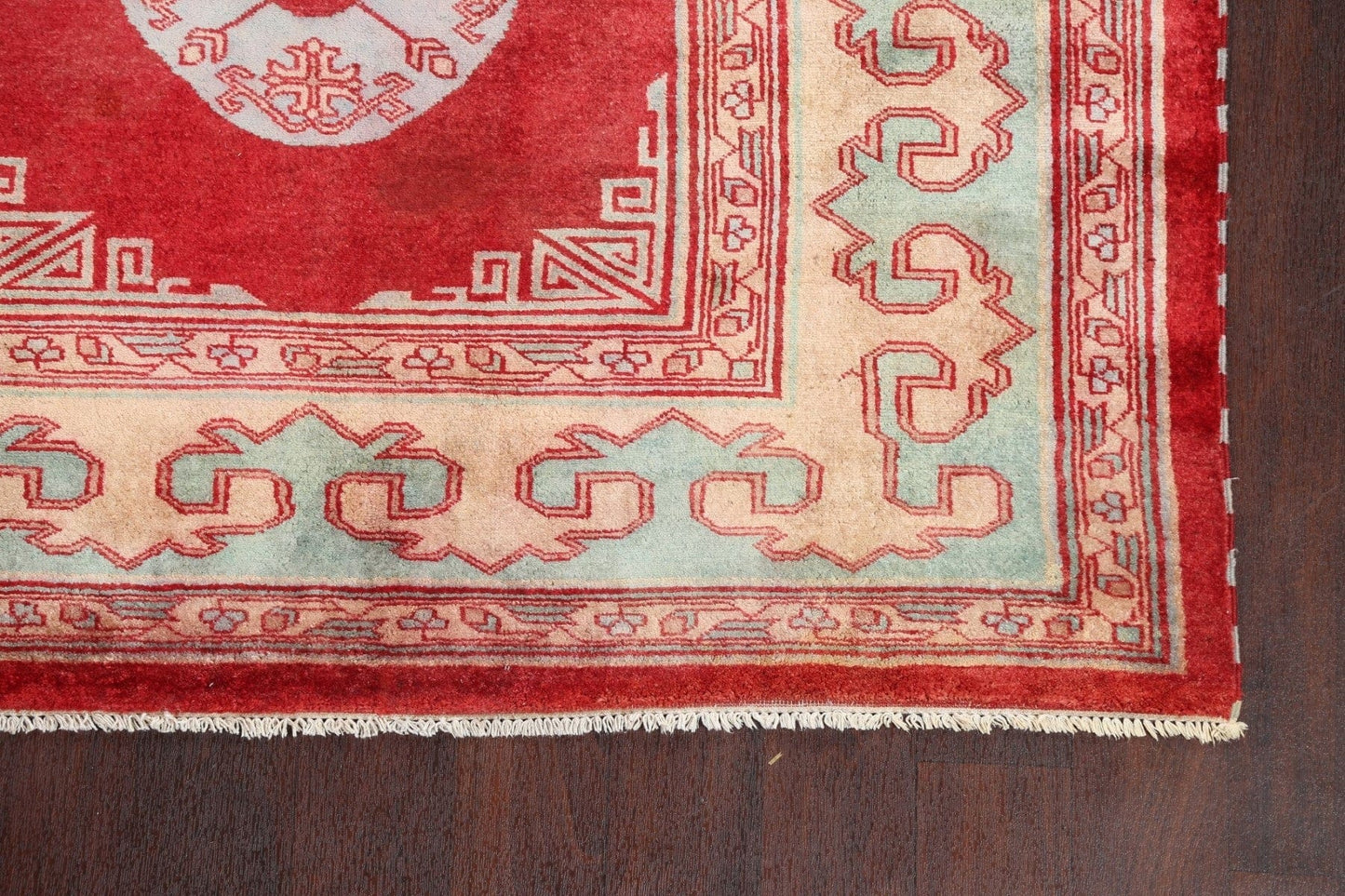 Red Handmade Gabbeh Kashkoli Oriental Area Rug 5x8