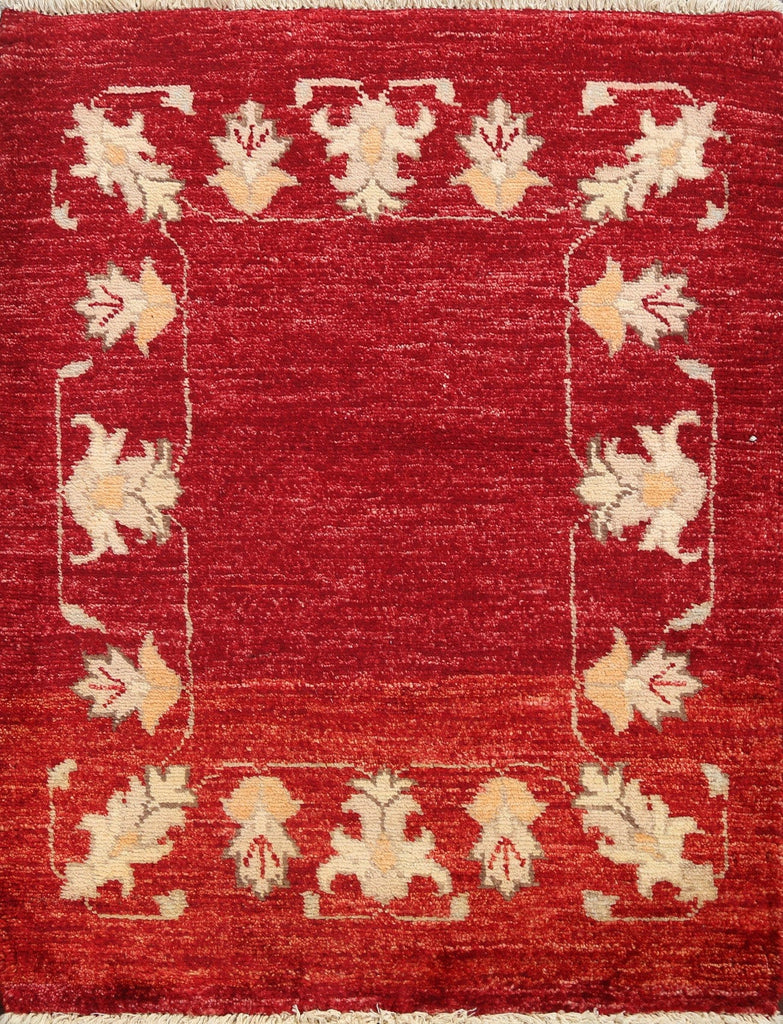 Handmade Wool Gabbeh Kashkoli Oriental Rug 2x3