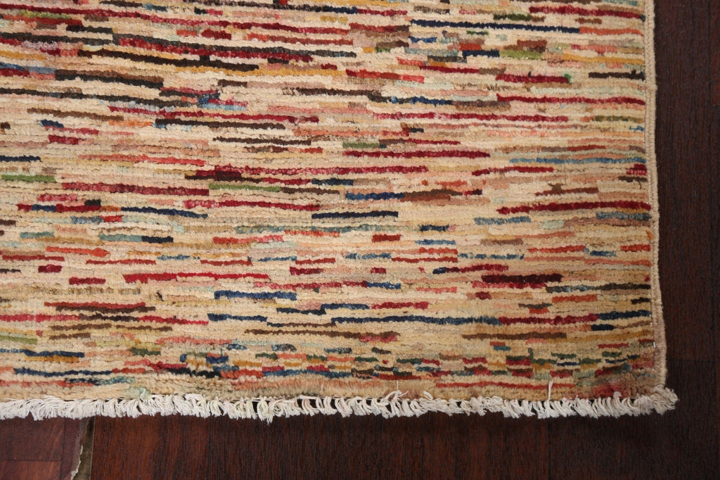 Handmade Wool Gabbeh Kashkoli Oriental Rug 3x4