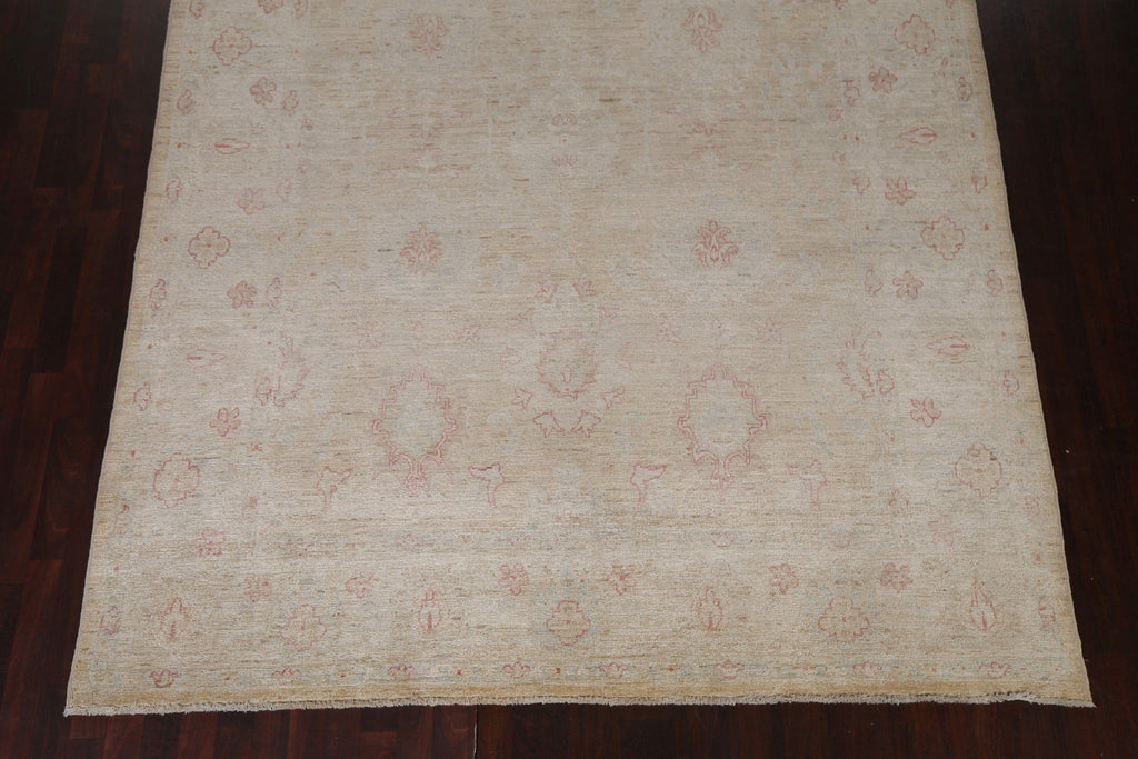 Vegetable Dye Muted Oushak Oriental Rug 8x10