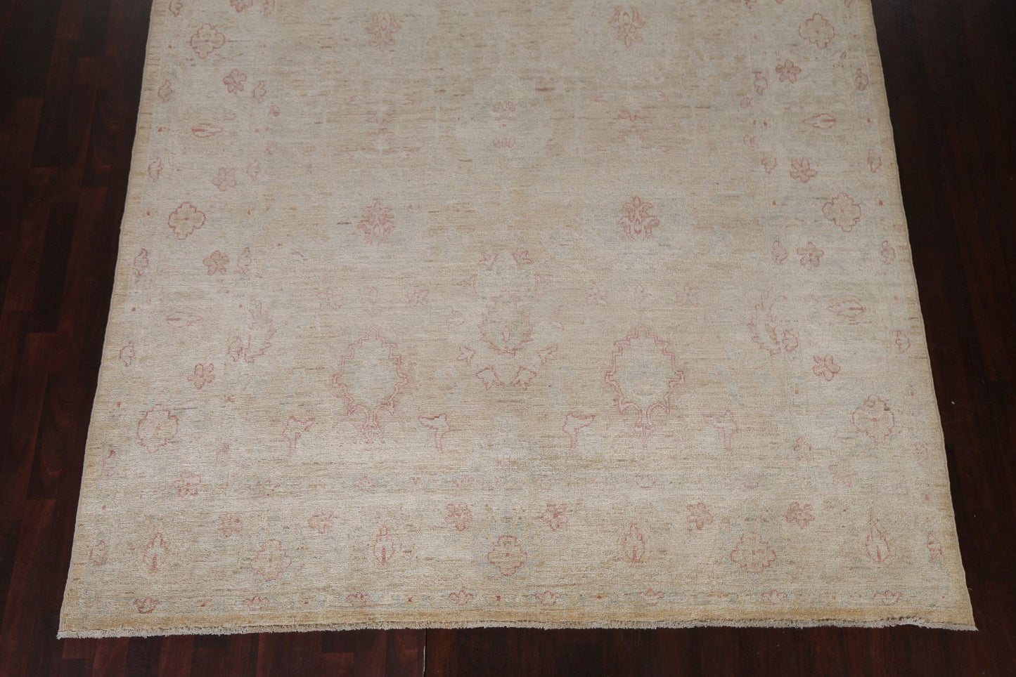 Vegetable Dye Muted Oushak Oriental Rug 8x10