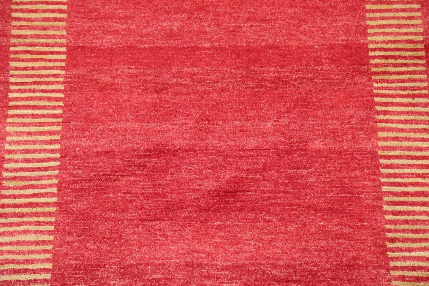 Red Gabbeh Kashkoli Oriental Wool Rug 3x5