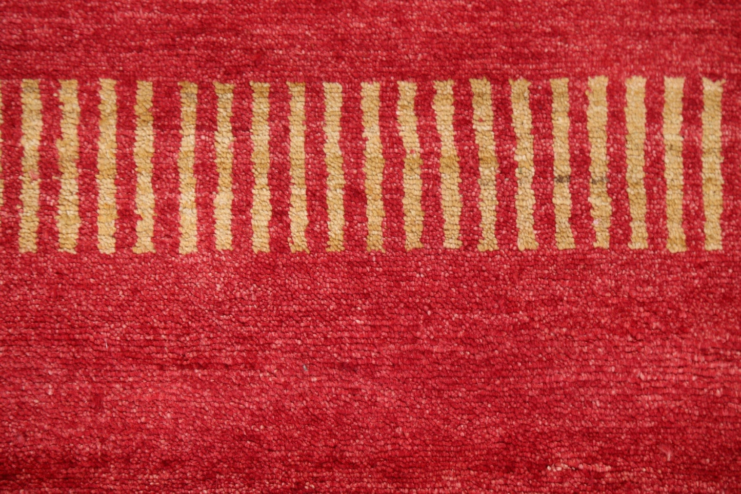 Red Gabbeh Kashkoli Oriental Wool Rug 3x5