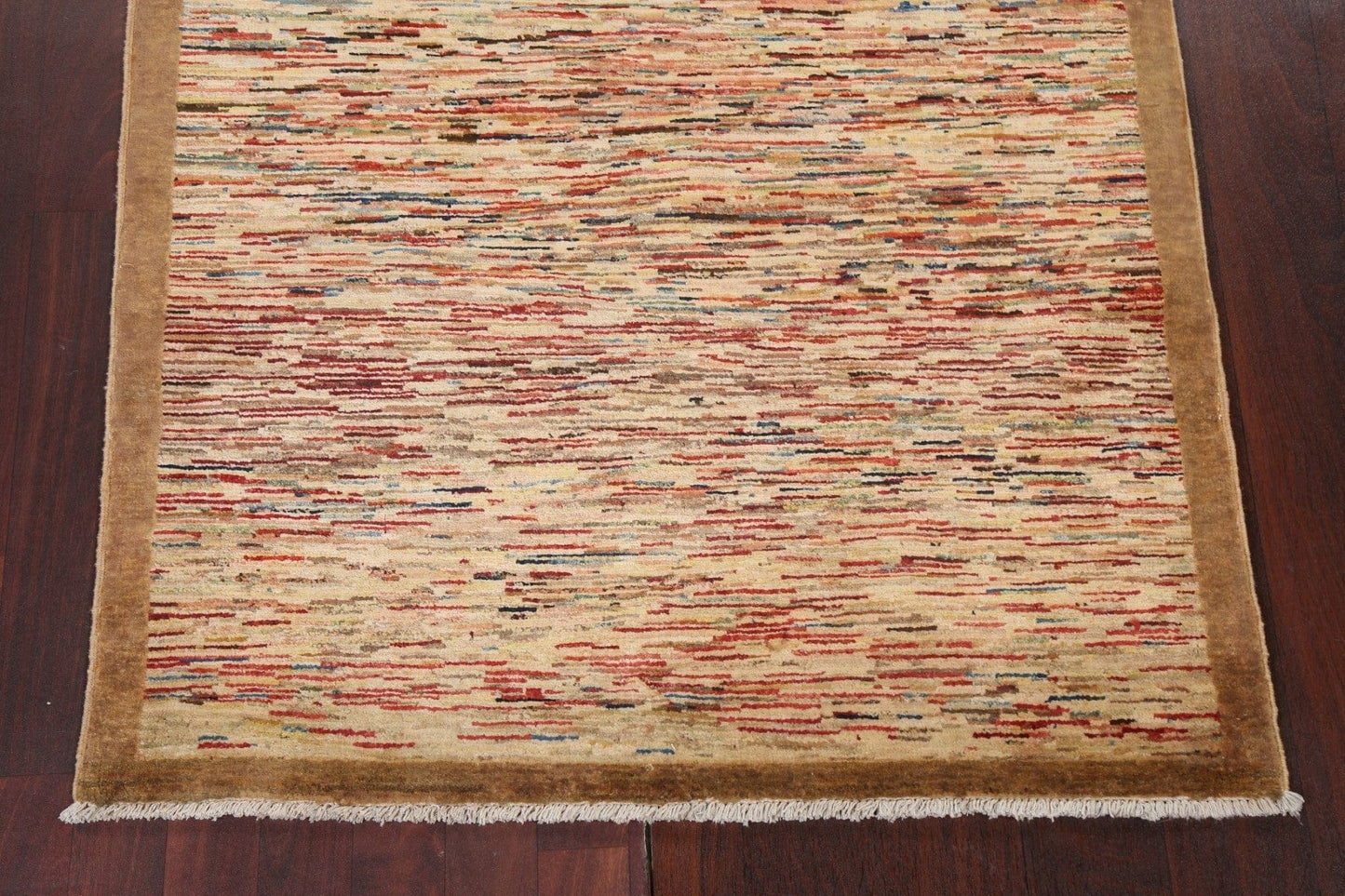 Contemporary Gabbeh Kashkoli Oriental Area Rug 4x7