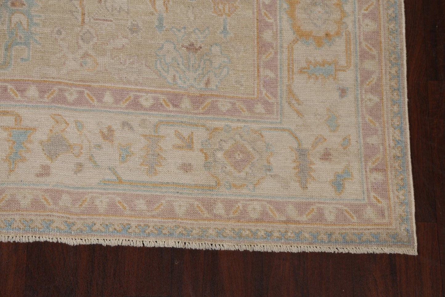 Vegetable Dye Oushak Oriental Turkish Rug 8x10