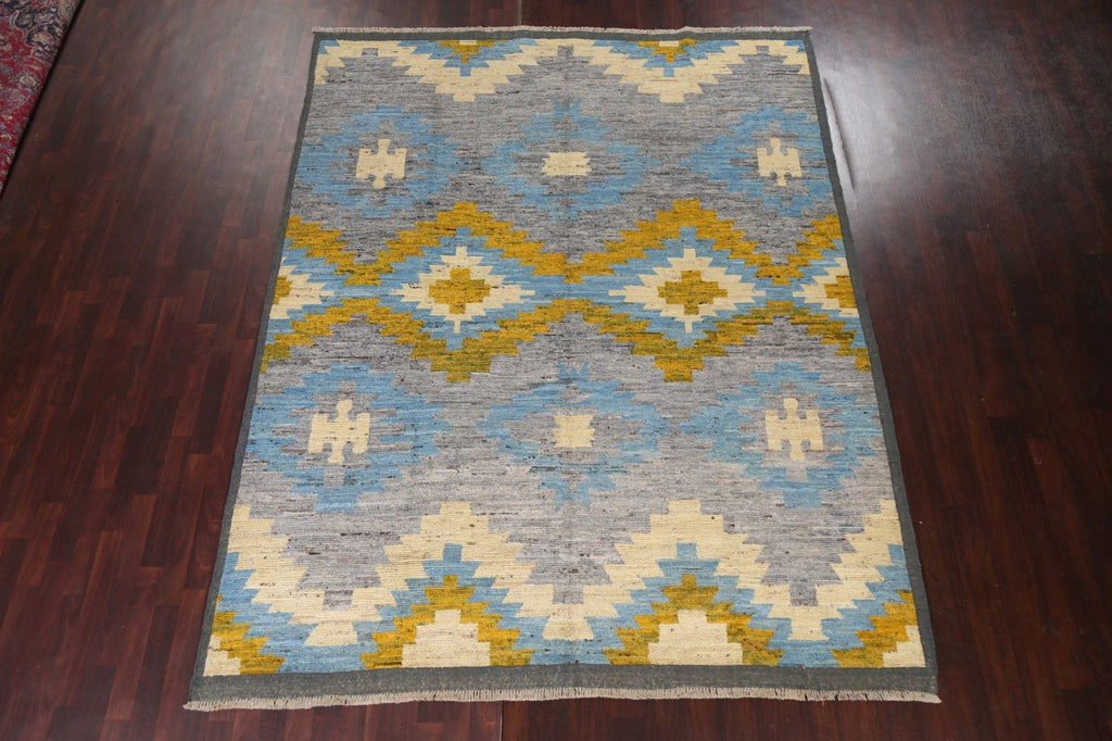 Handmade Wool Moroccan Oriental Rug 8x10