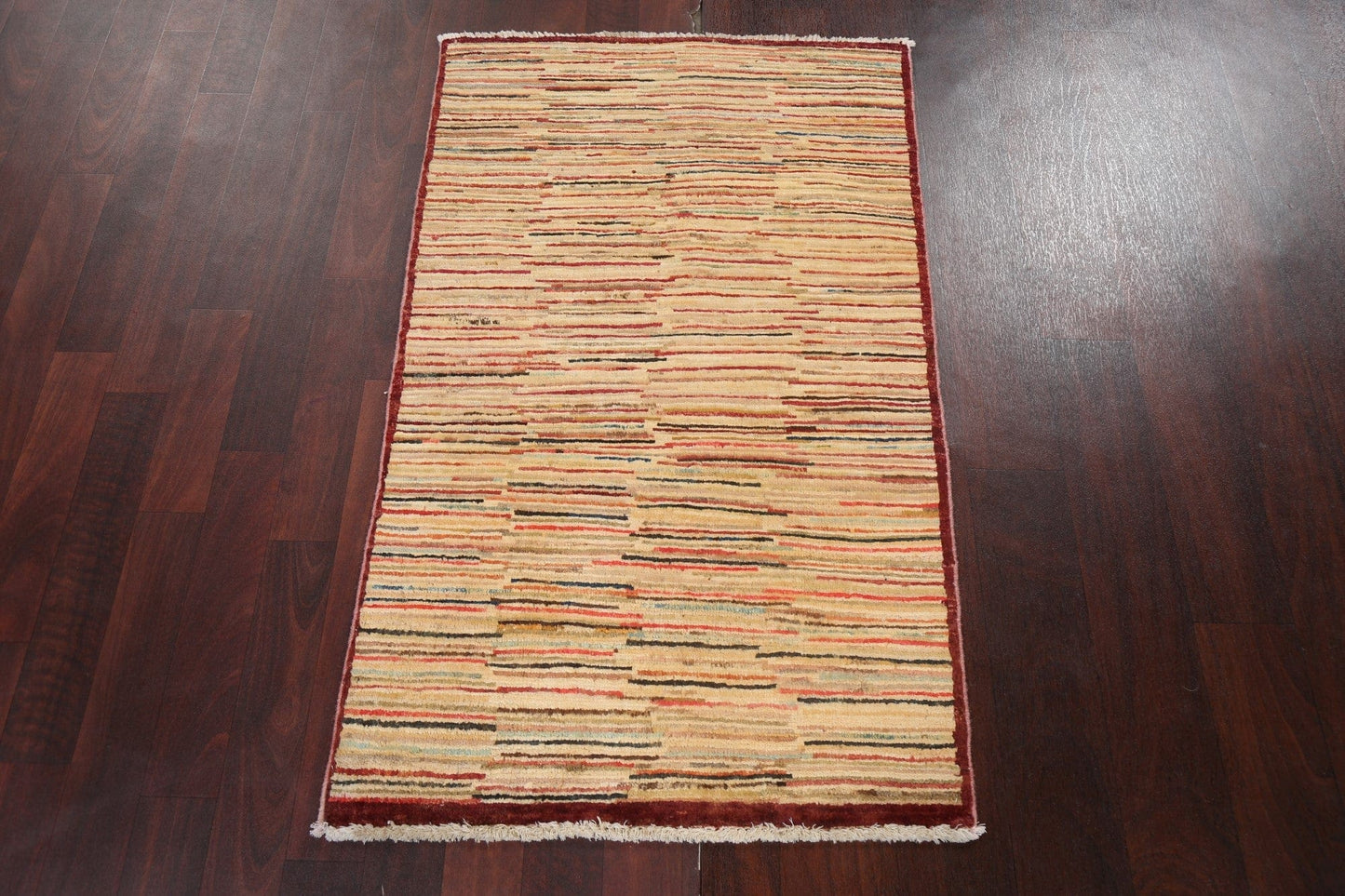 Handmade Gabbeh Kashkoli Oriental Rug 2x4