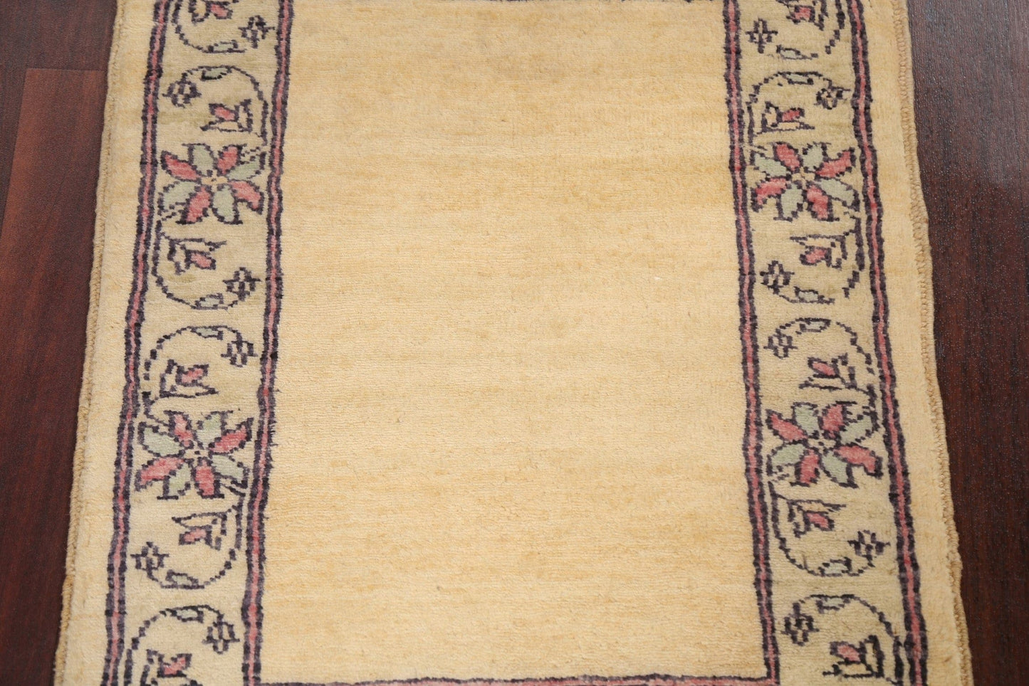 Hand-Knotted Wool Gabbeh Kashkoli Oriental Rug 2x3