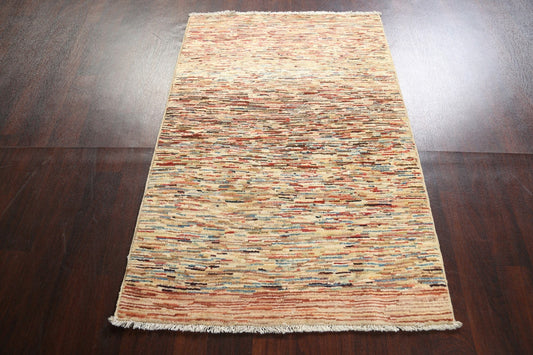 Striped Gabbeh Kashkoli Oriental Rug 3x5