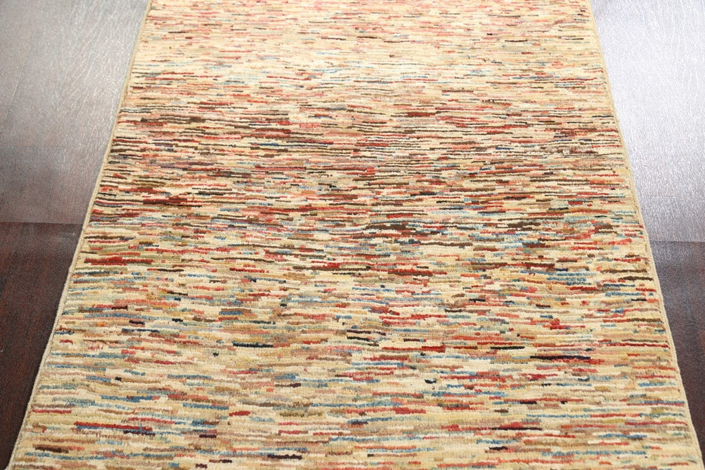 Striped Gabbeh Kashkoli Oriental Rug 3x5