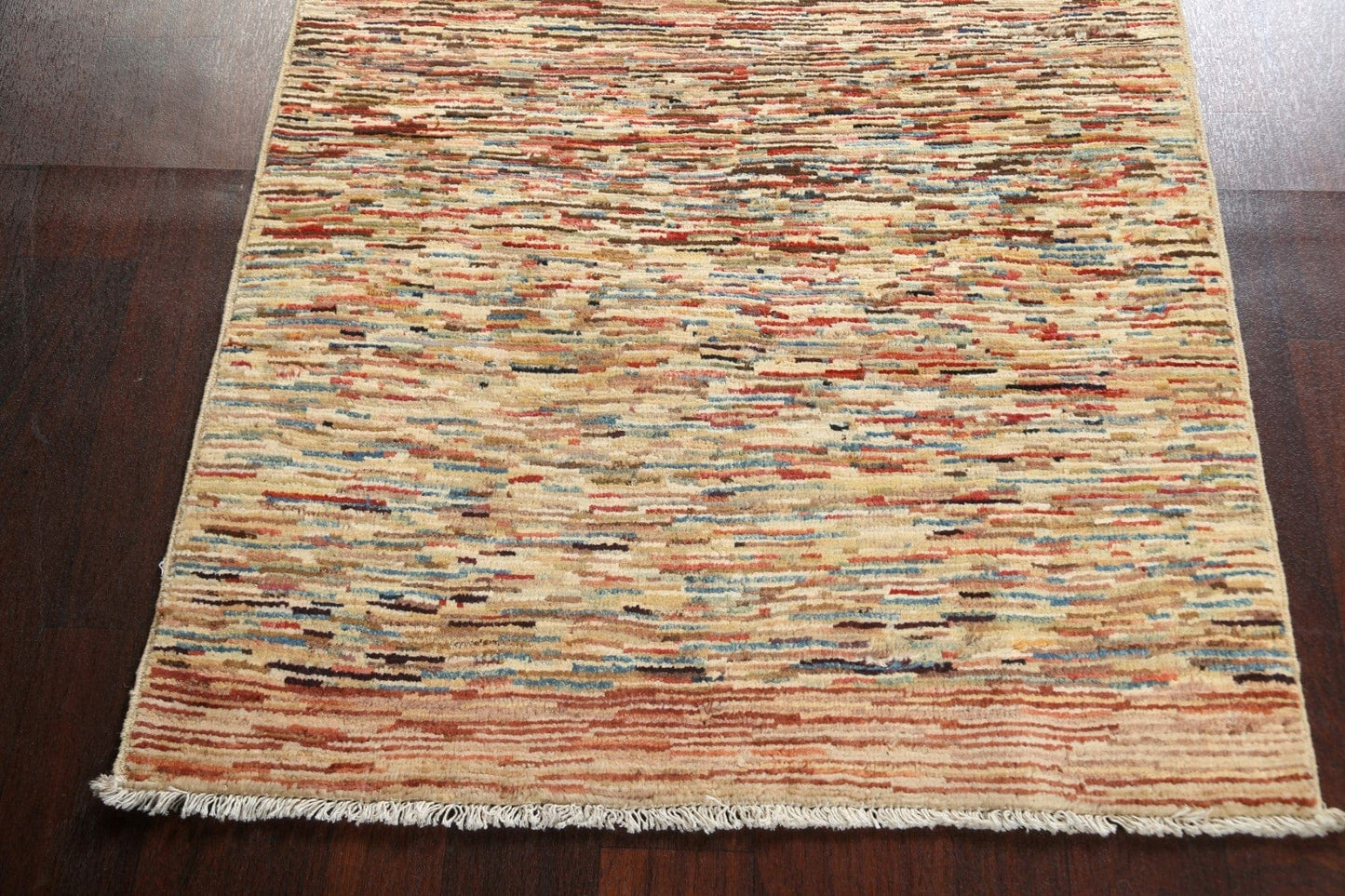 Striped Gabbeh Kashkoli Oriental Rug 3x5