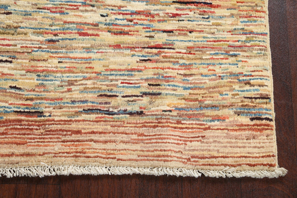 Striped Gabbeh Kashkoli Oriental Rug 3x5