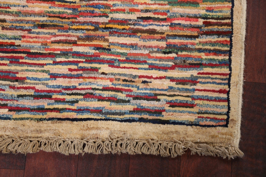 Handmade Gabbeh Kashkoli Oriental Rug 2x3