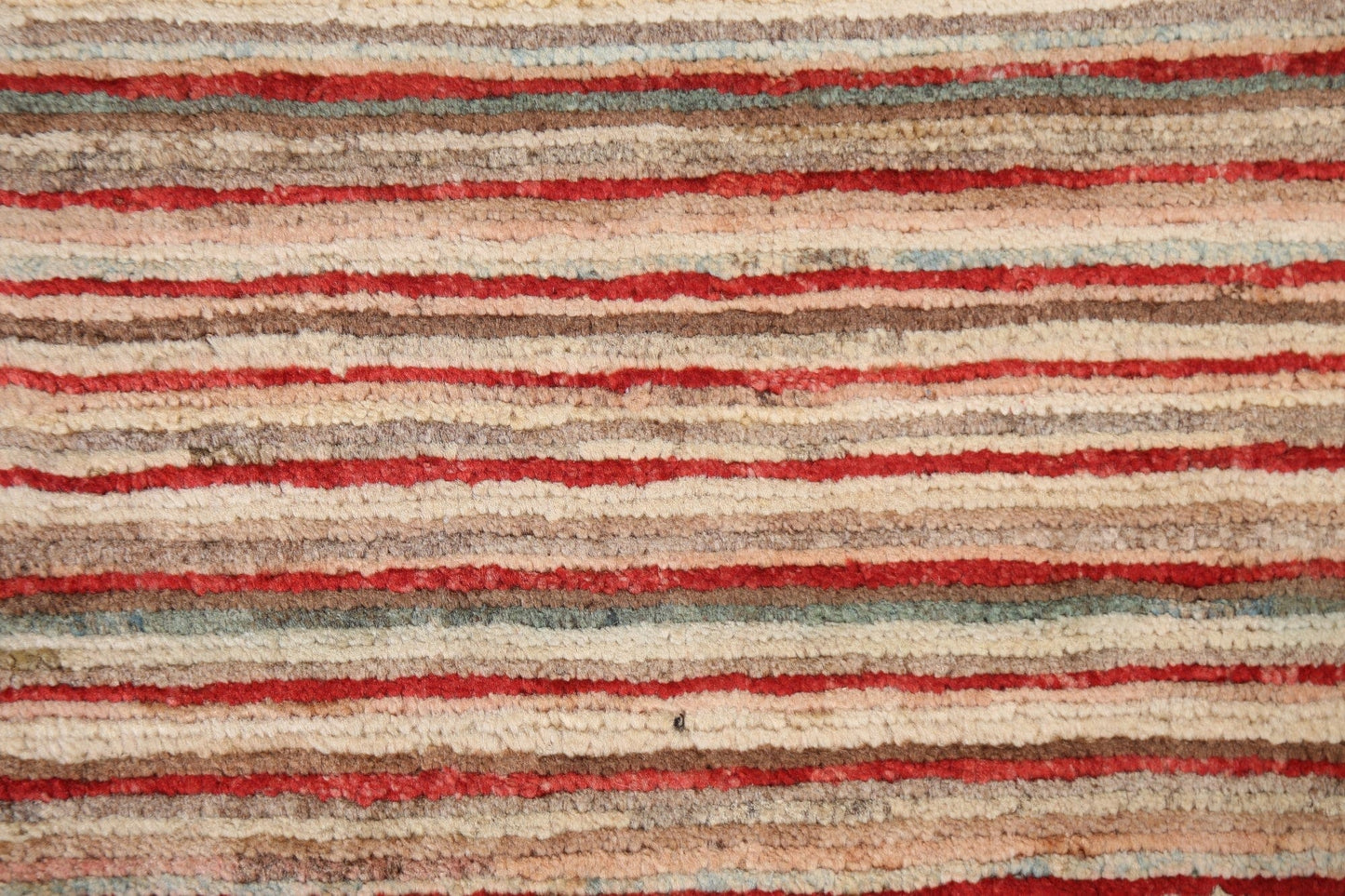 Striped Wool Gabbeh Kashkoli Oriental Rug 1x3