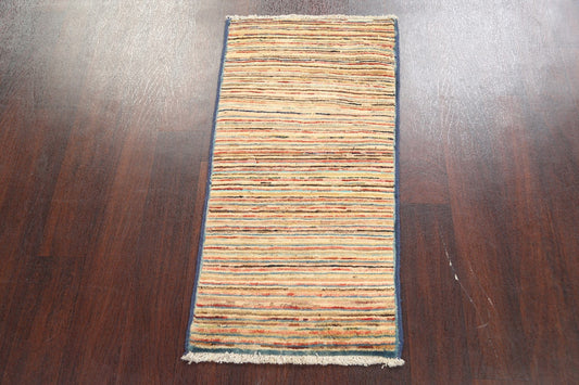 Handmade Gabbeh Kashkoli Oriental Wool Rug 2x3