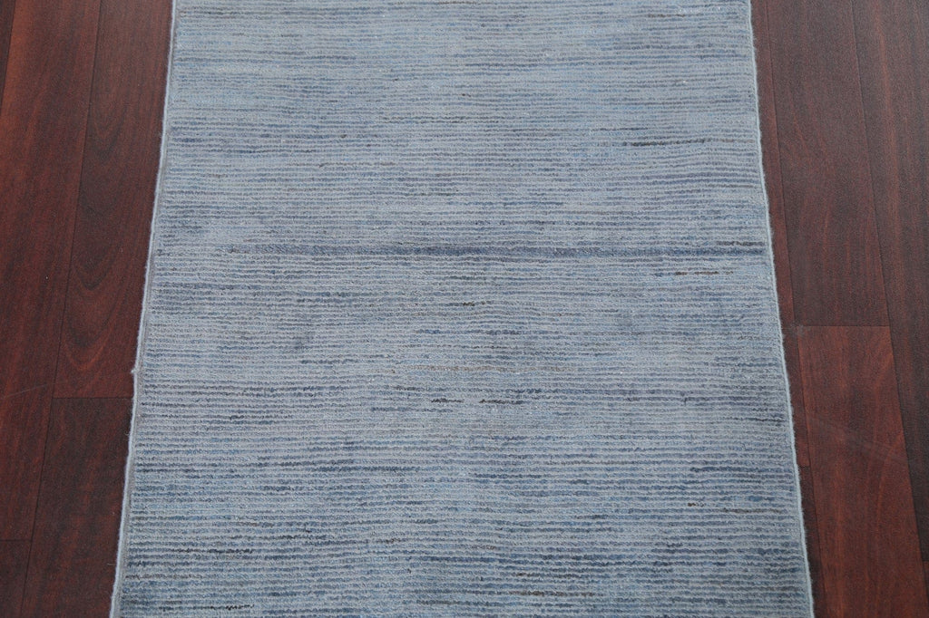 Contemporary Gray/ Blue Gabbeh Kashkoli Oriental Rug 2x3