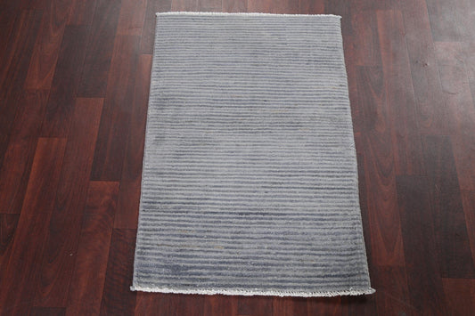 Striped Wool Gabbeh Kashkoli Oriental Handmade Rug 2x3