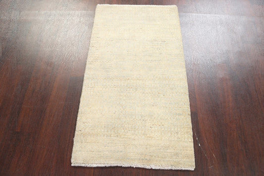 Handmade Gabbeh Kashkoli Oriental Wool Rug 2x4