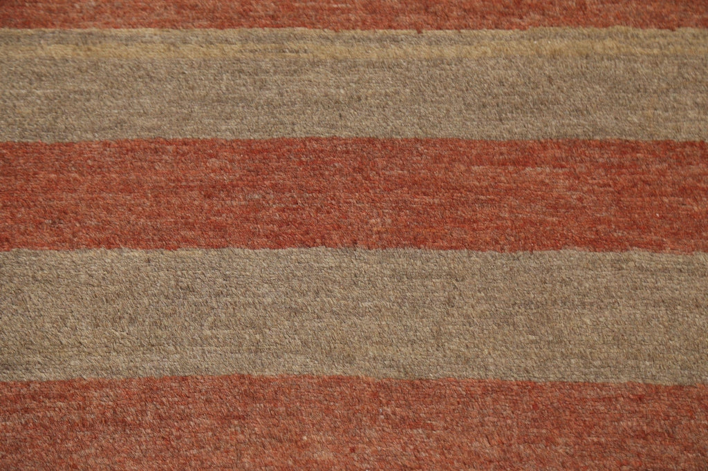 Striped Wool Gabbeh Kashkoli Oriental Rug 2x3