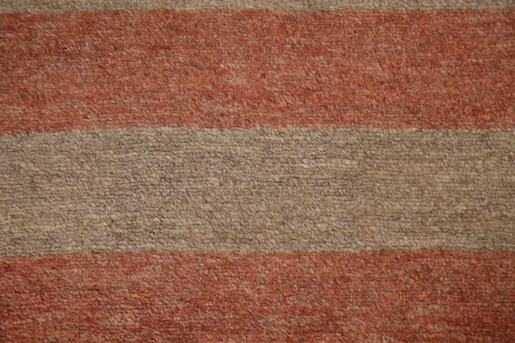 Striped Wool Gabbeh Kashkoli Oriental Rug 2x3