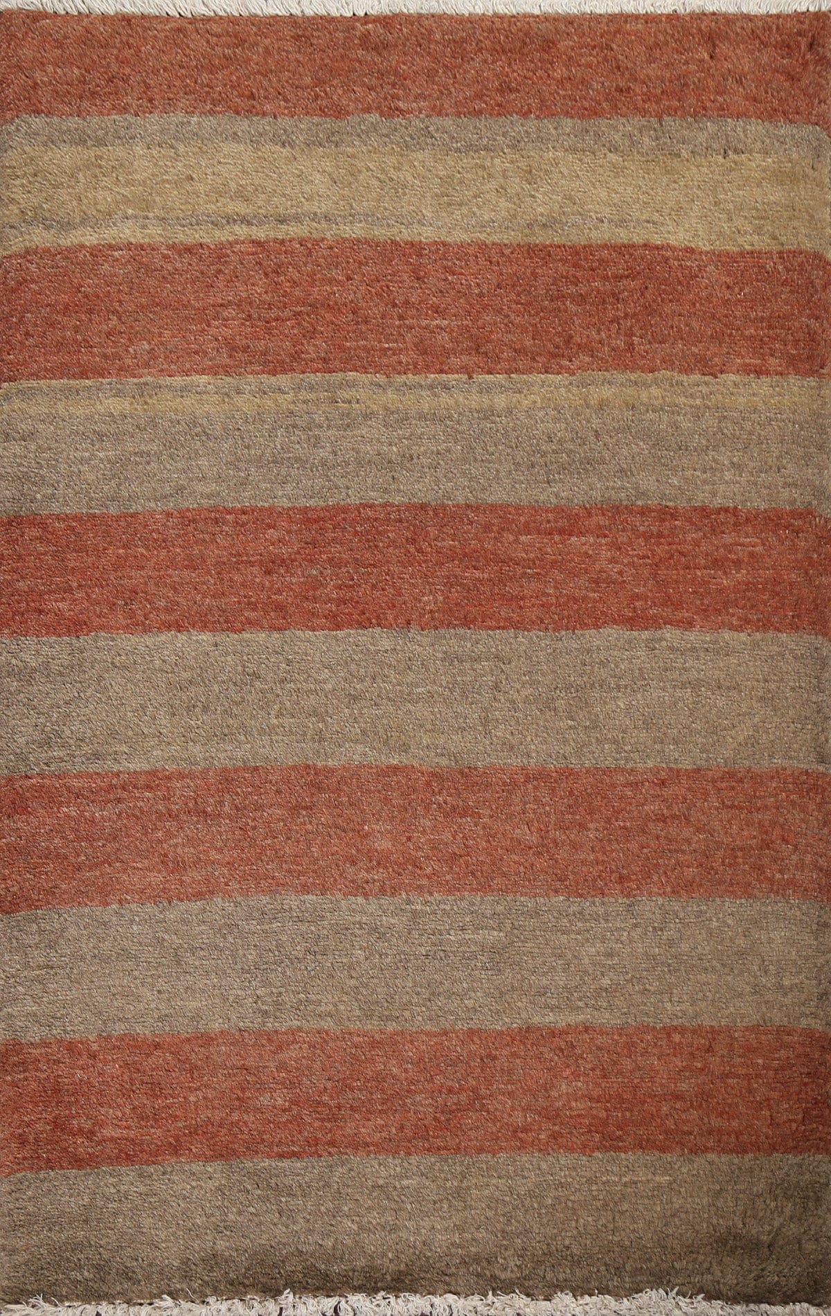 Striped Wool Gabbeh Kashkoli Oriental Rug 2x3