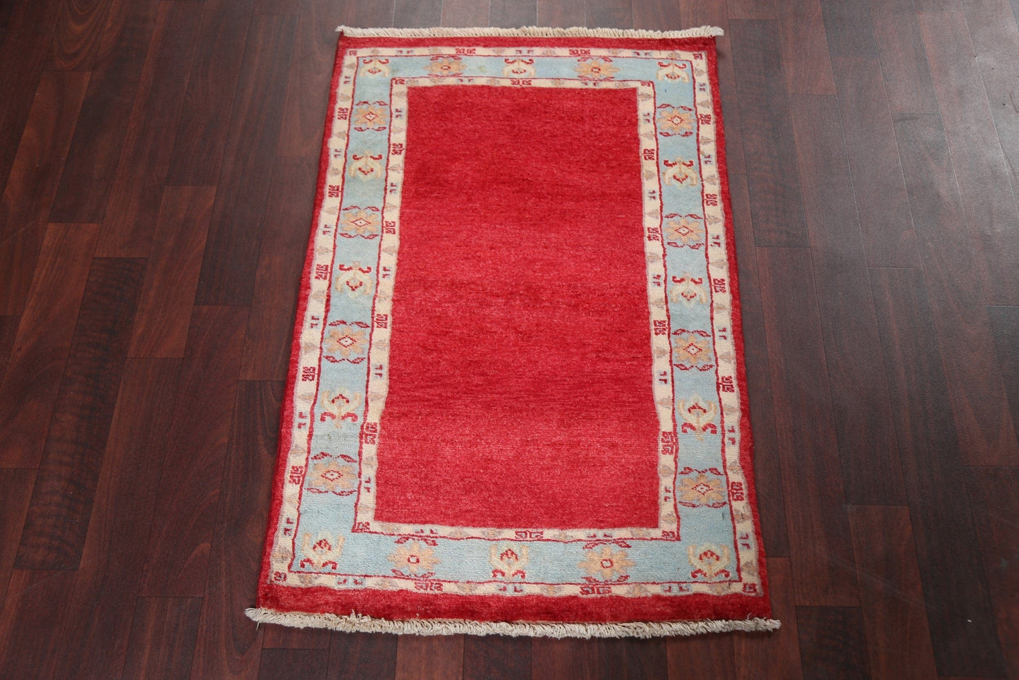 Red Wool Gabbeh Kashkoli Oriental Handmade Rug 2x3