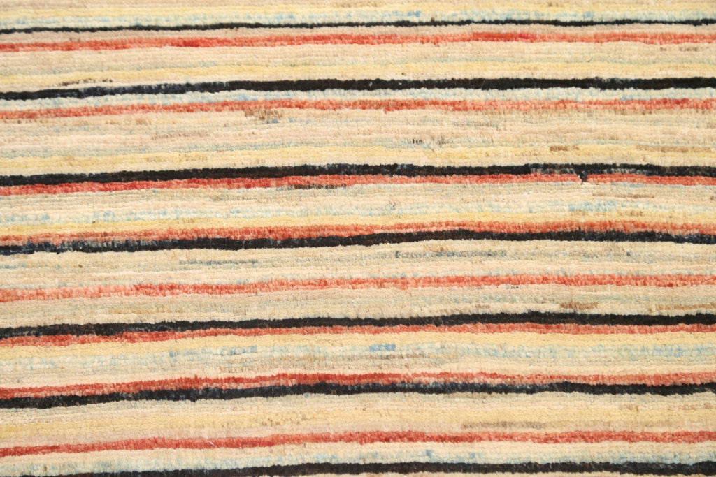 Striped Gabbeh Kashkoli Oriental Handmade Rug 2x3