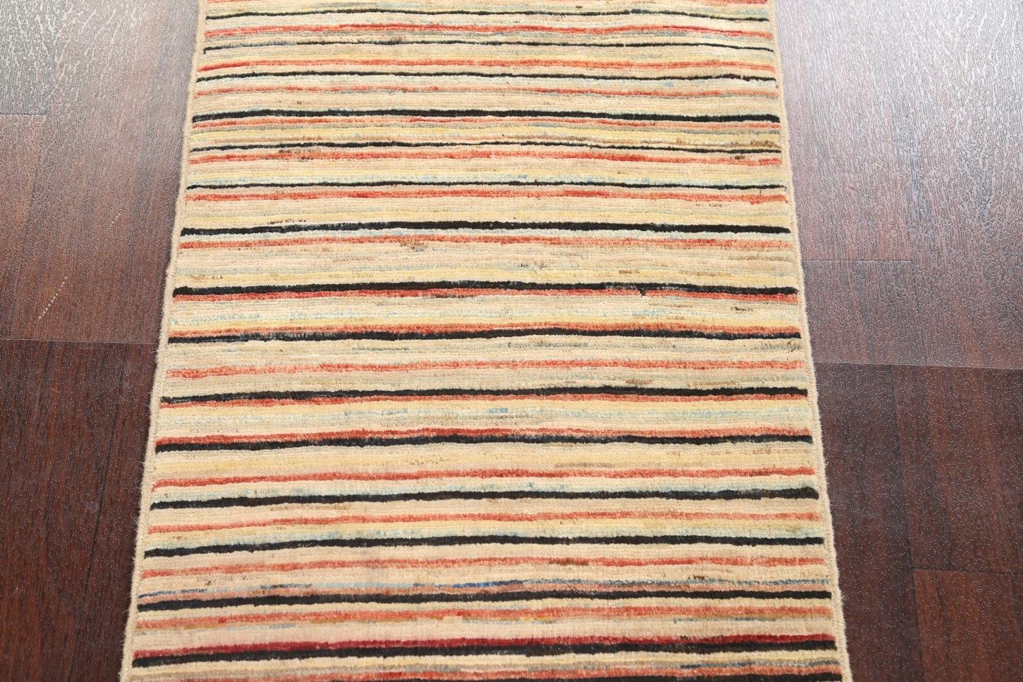 Striped Gabbeh Kashkoli Oriental Handmade Rug 2x3