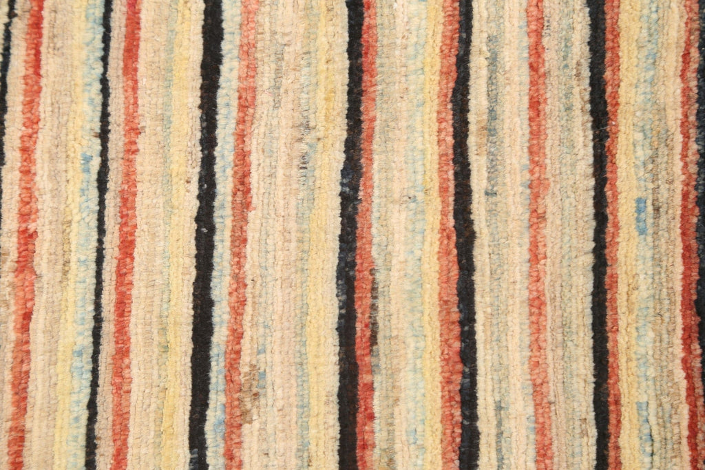 Striped Gabbeh Kashkoli Oriental Handmade Rug 2x3