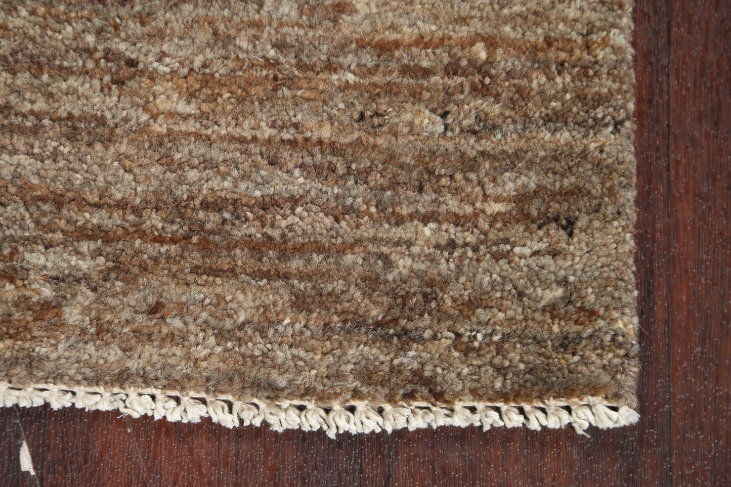 Brown Gabbeh Kashkoli Oriental Wool Rug 2x4