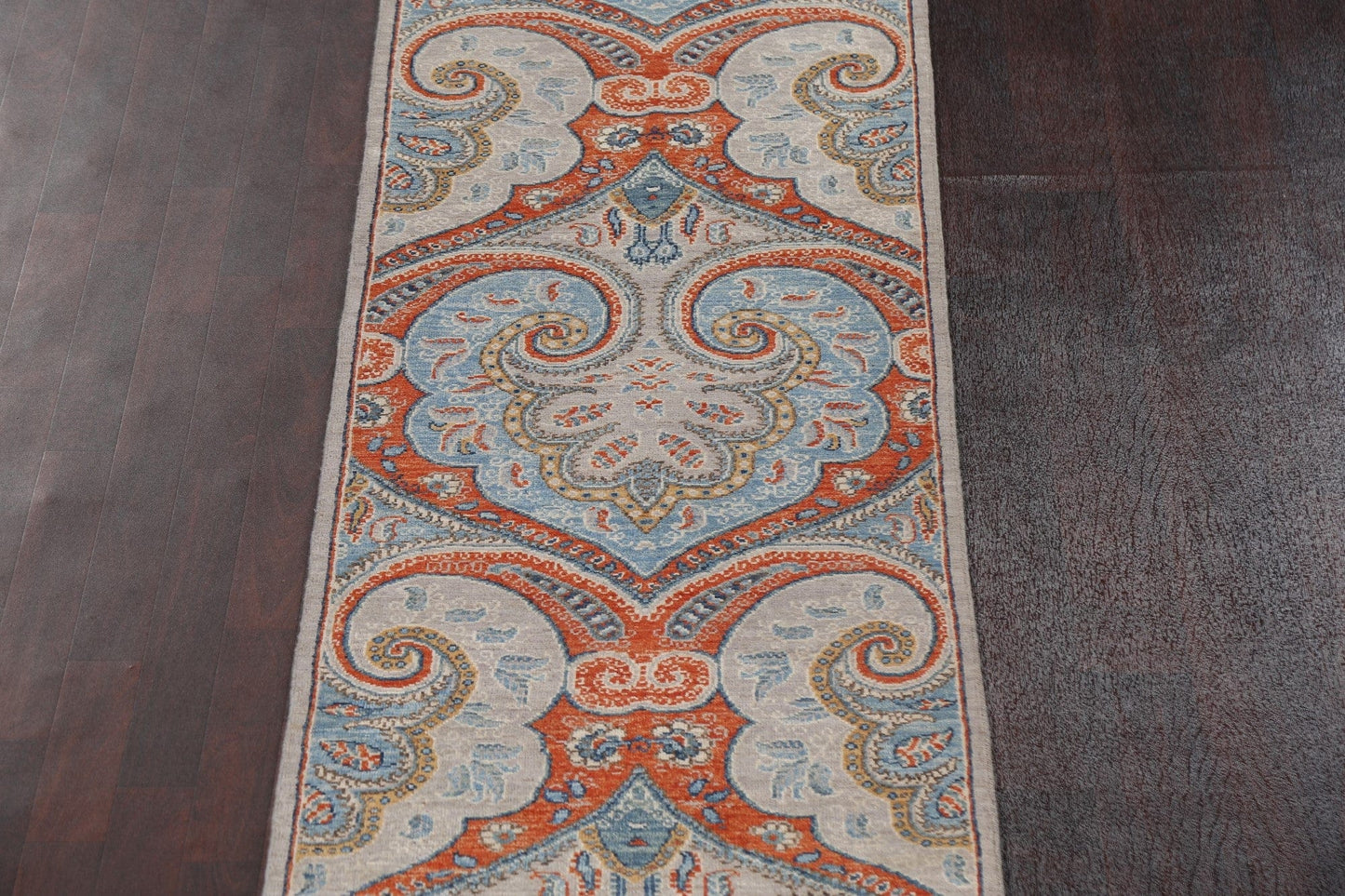 Vegetable Dye Ziegler Oriental Runner Rug 3x19