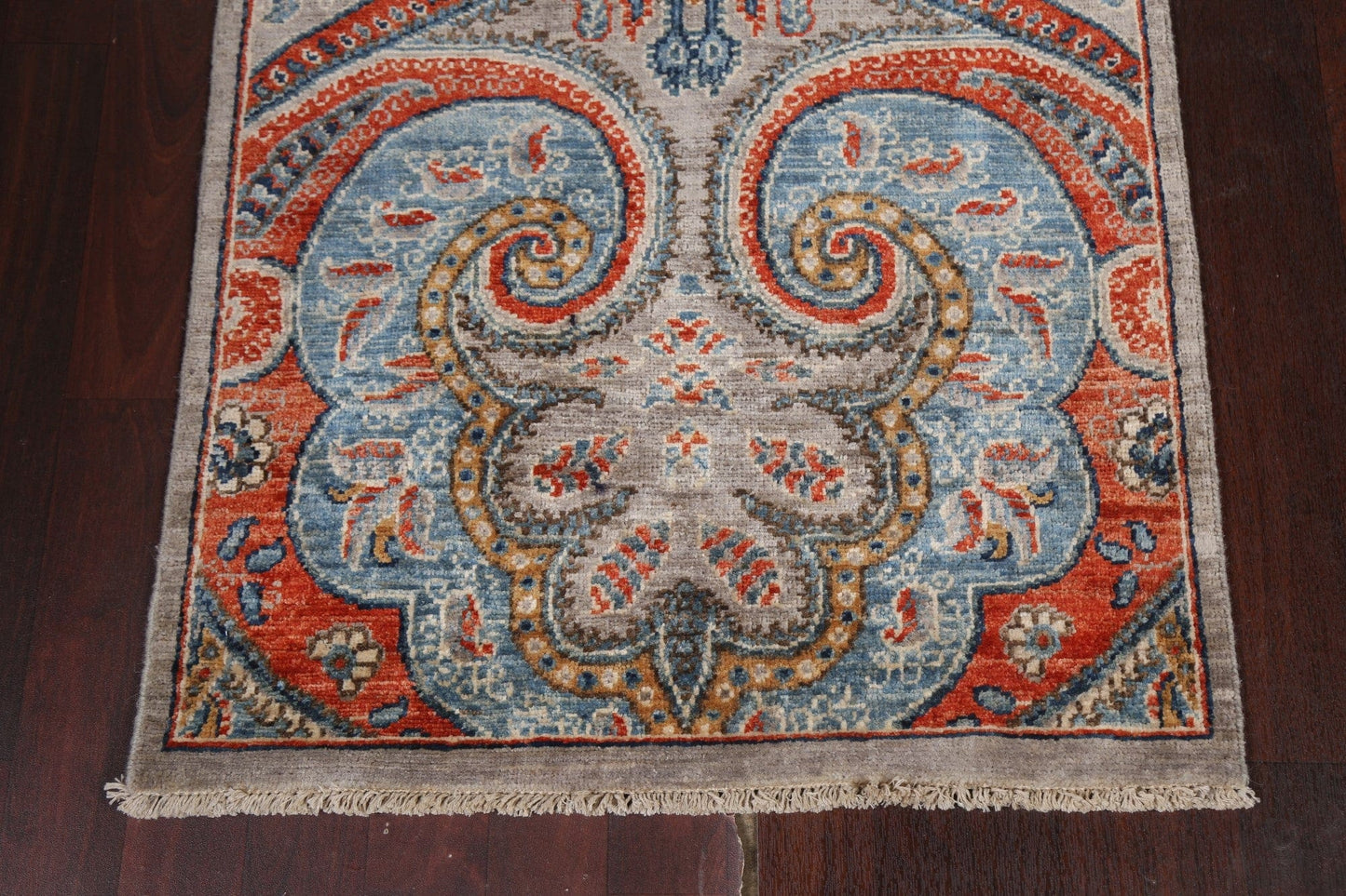 Vegetable Dye Ziegler Oriental Runner Rug 3x19