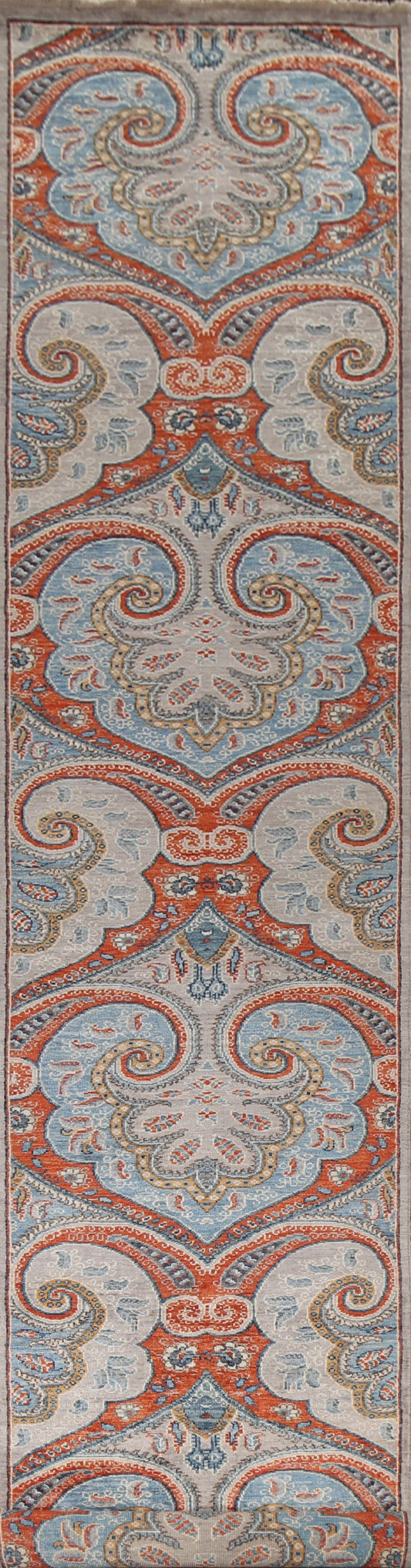 Vegetable Dye Ziegler Oriental Runner Rug 3x19