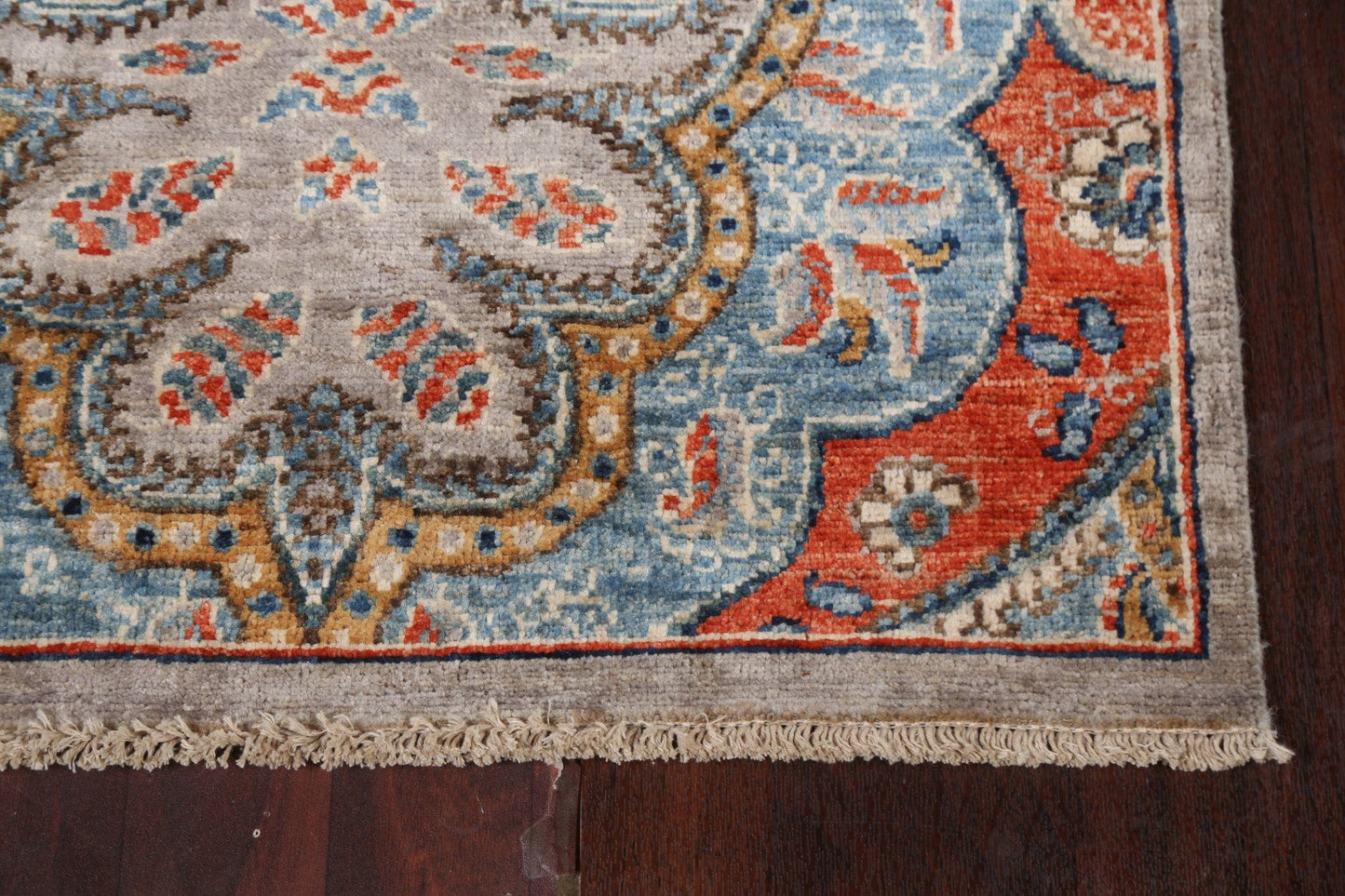 Vegetable Dye Ziegler Oriental Runner Rug 3x19