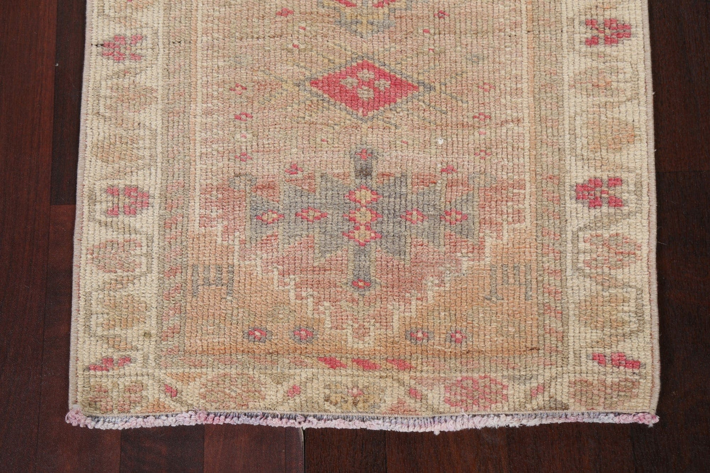 Handmade Wool Oushak Oriental Runner Rug 2x10