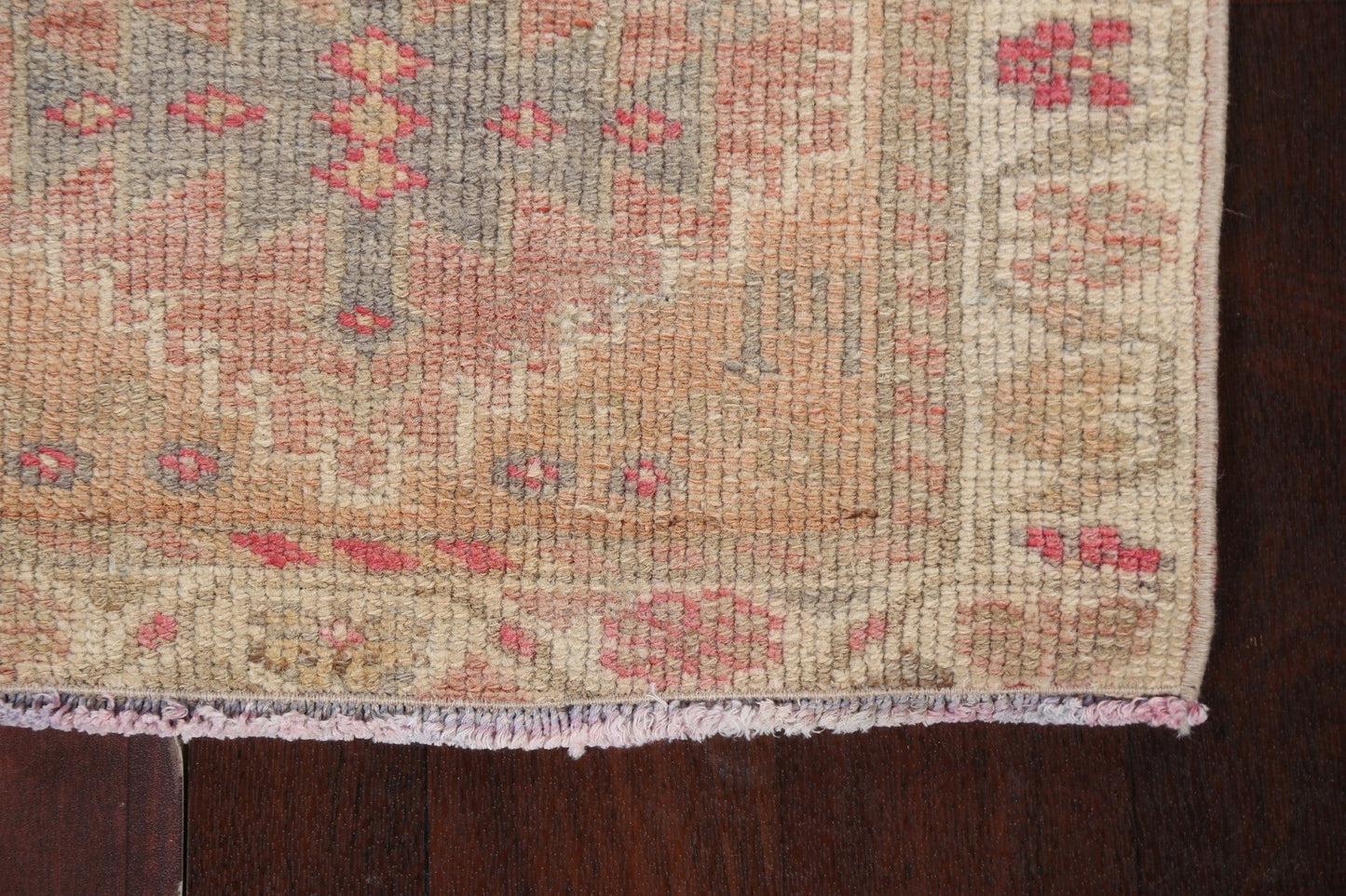 Handmade Wool Oushak Oriental Runner Rug 2x10