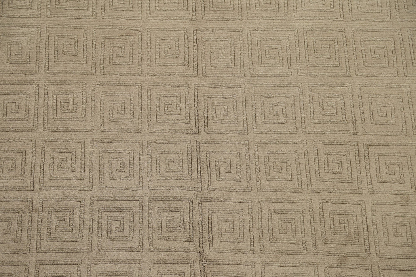 Geometric Wool Peking Oriental Area Rug 6x9