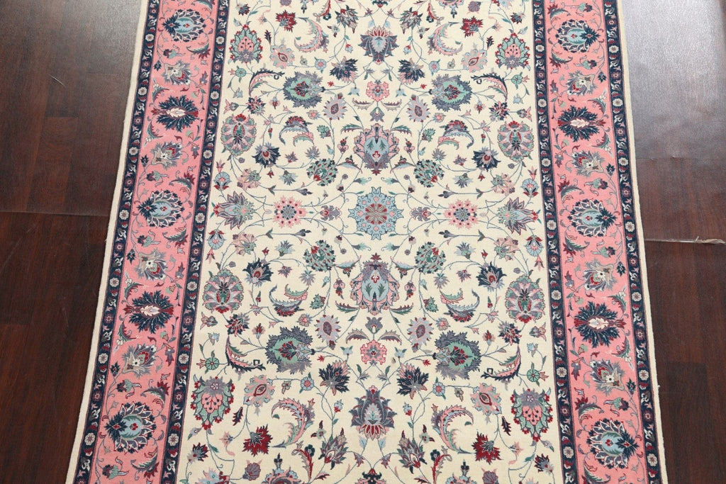 Vegetable Dye Aubusson Oriental Handmade Rug 6x10