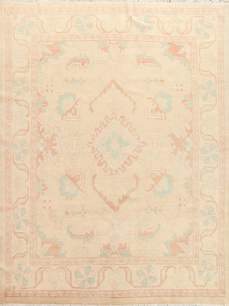 Vegetable Dye Geometric Mahal Persian Area Rug 8x10