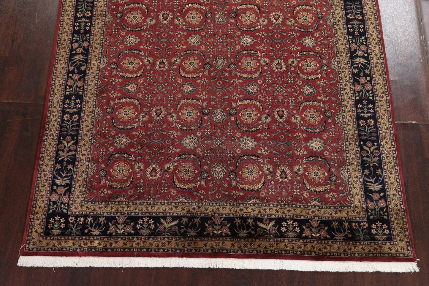 Vegetable Dye Red Bidjar Oriental Wool Rug 8x10