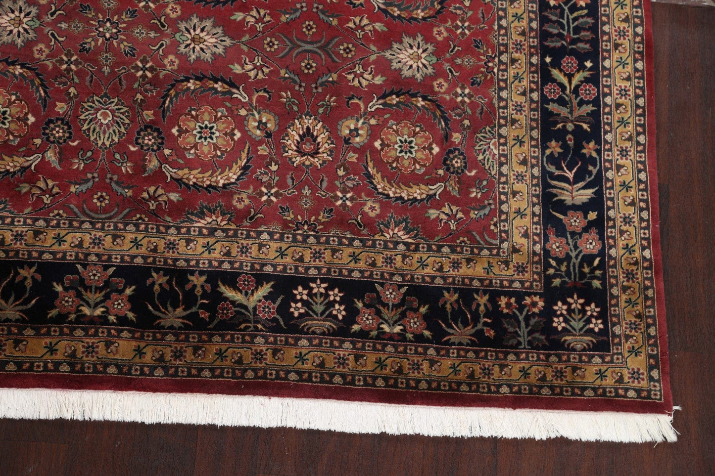 Vegetable Dye Red Bidjar Oriental Wool Rug 8x10