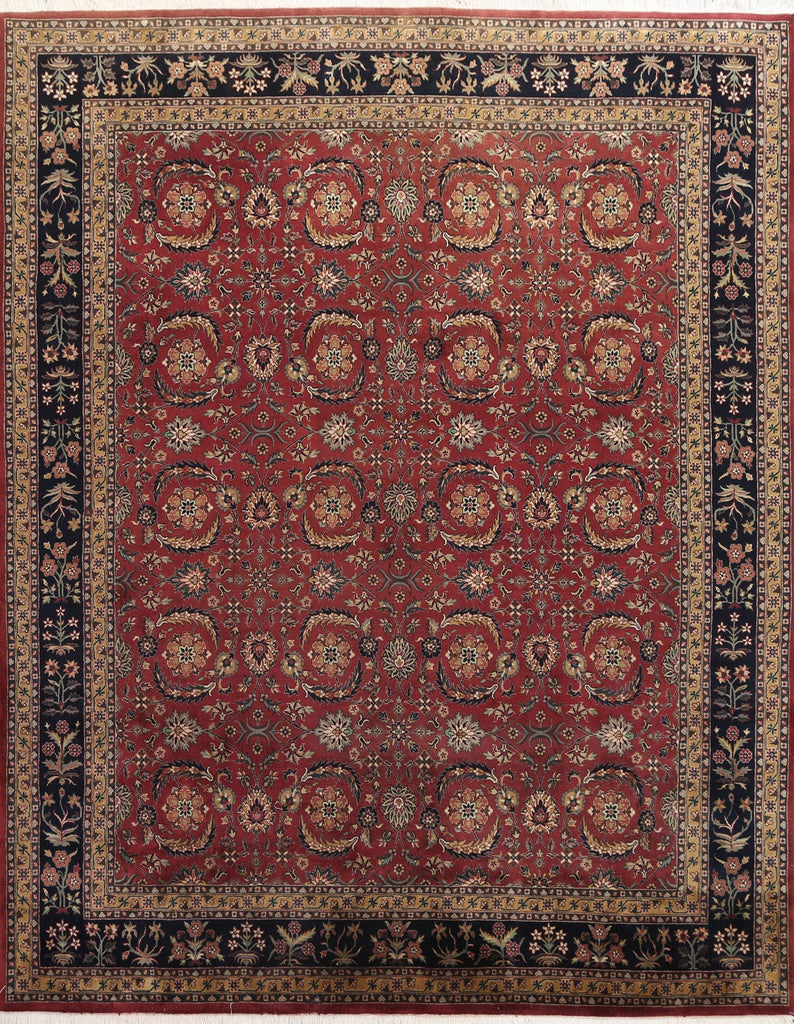 Vegetable Dye Red Bidjar Oriental Wool Rug 8x10