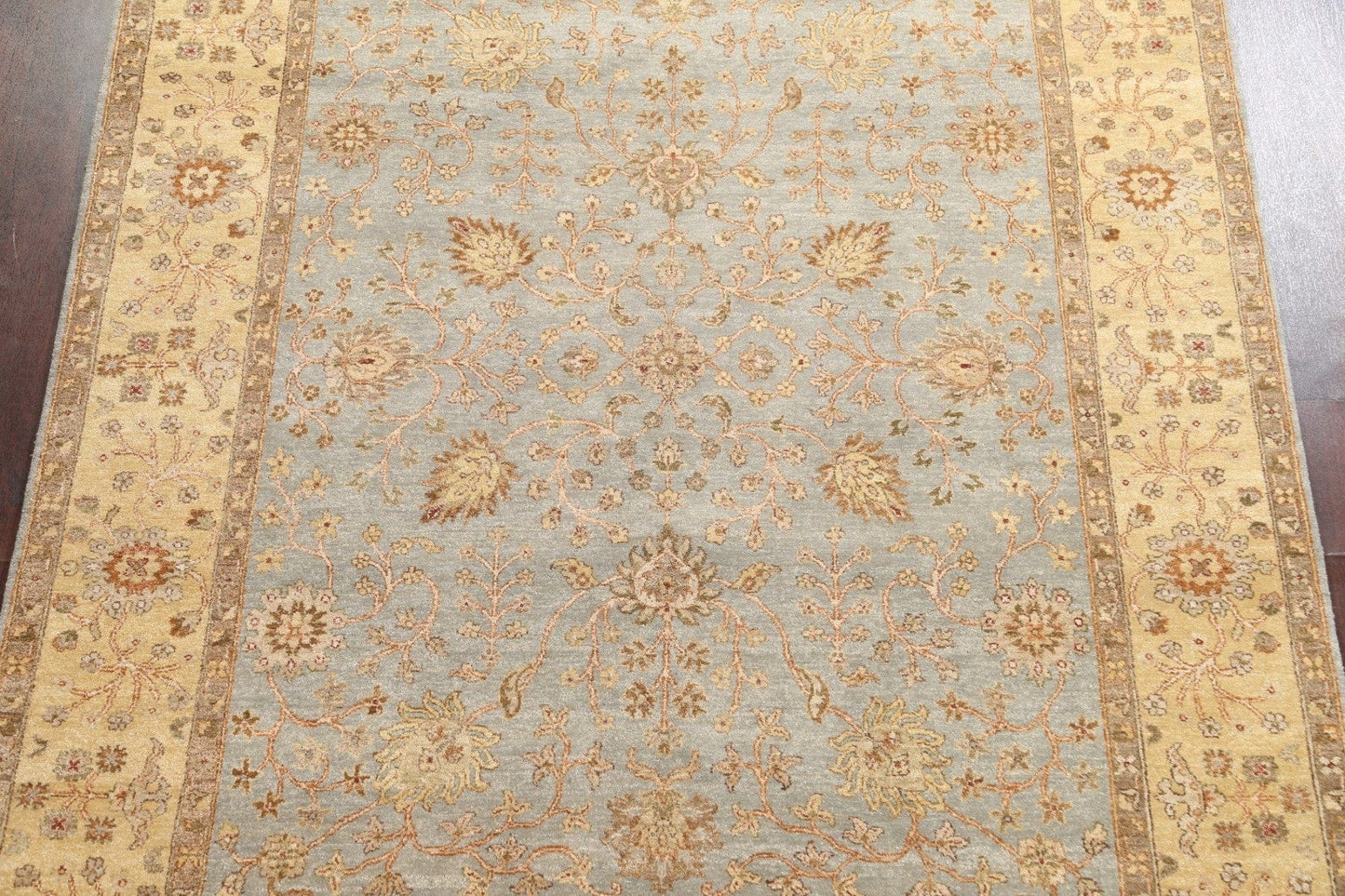 Vegetable Dye Agra Oriental Handmade Rug 8x10