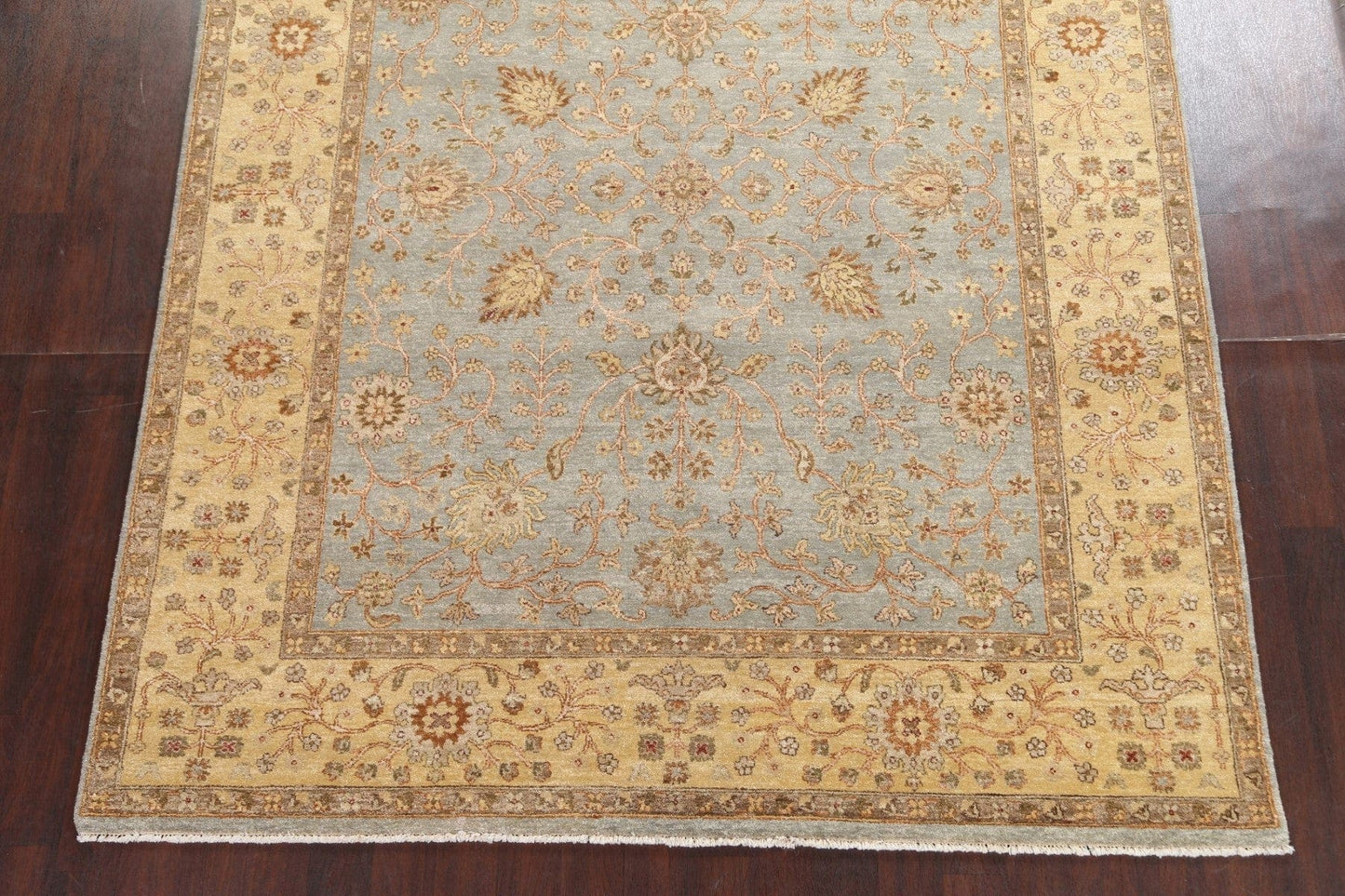 Vegetable Dye Agra Oriental Handmade Rug 8x10