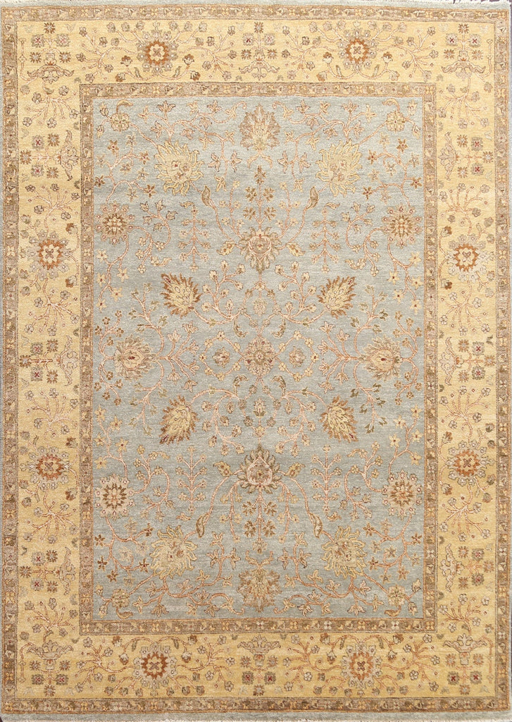 Vegetable Dye Agra Oriental Handmade Rug 8x10