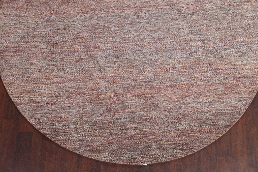 Contemporary Gabbeh Oriental Round Rug 8x8