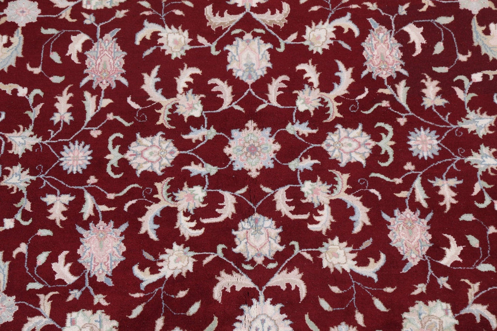 Red Floral Kashan Oriental Area Rug 8x10