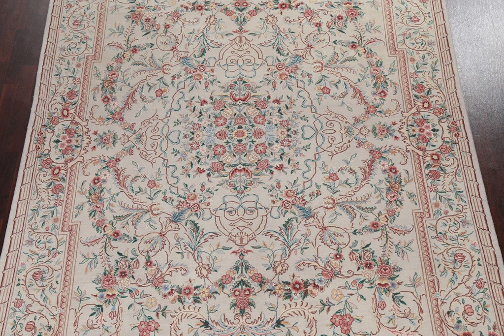 Vegetable Dye Aubusson Oriental Area Rug 8x11