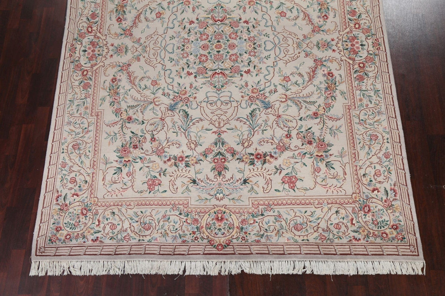 Vegetable Dye Aubusson Oriental Area Rug 8x11