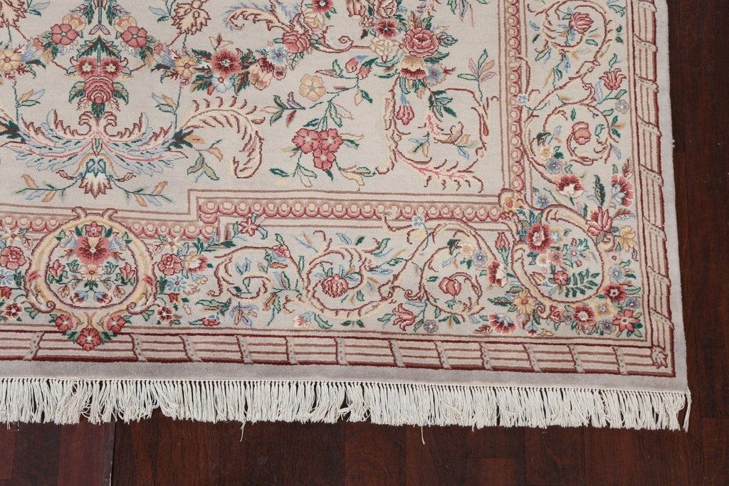 Vegetable Dye Aubusson Oriental Area Rug 8x11